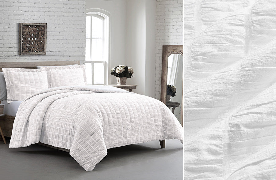 Monarch 3 Piece Comforter Set, Pick Your Color