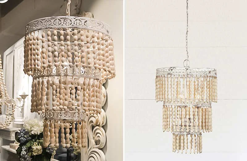 Beaded Garland Chandelier