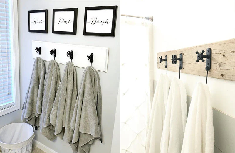 Cast Iron Faucet Hook  Set Of 4