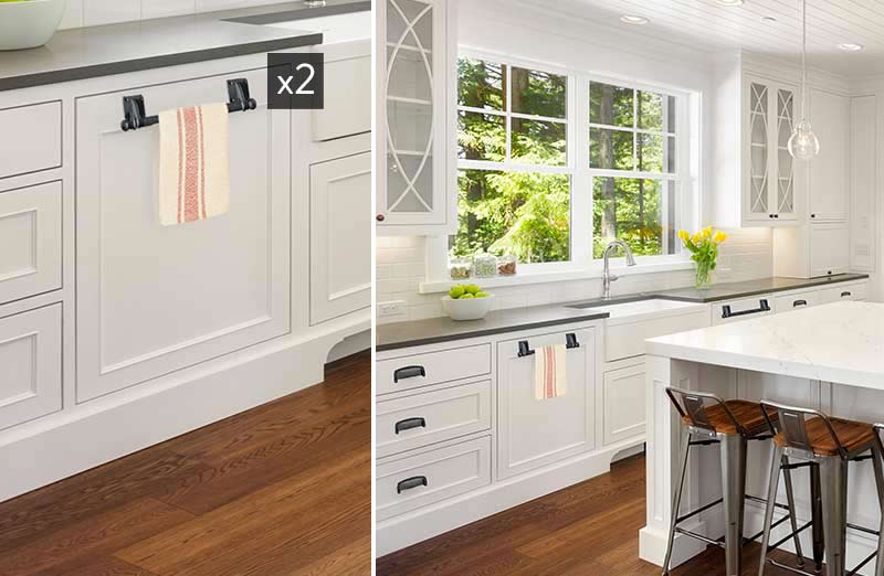 Cast Iron Barn Door Handle   Set of 2