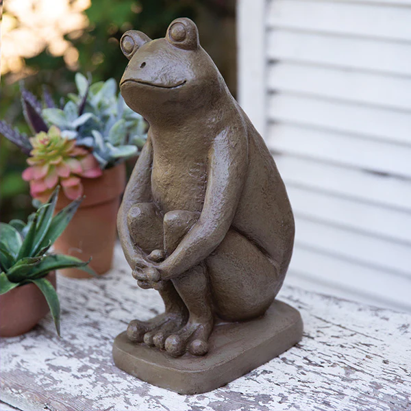 Frog Garden Statue