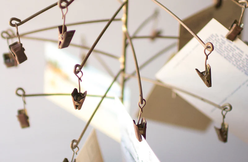 Hanging Mobile with Display Clips