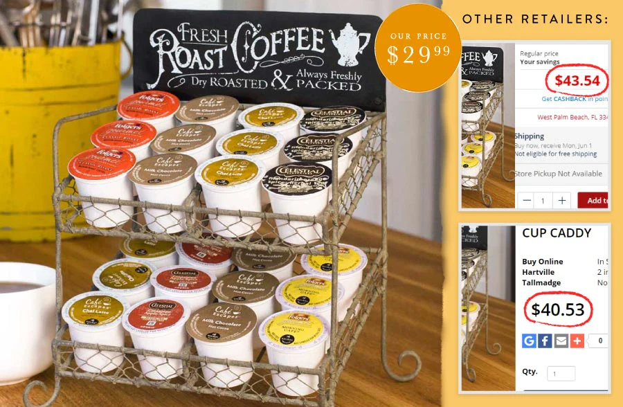 Roast Coffee K-Cup Caddy