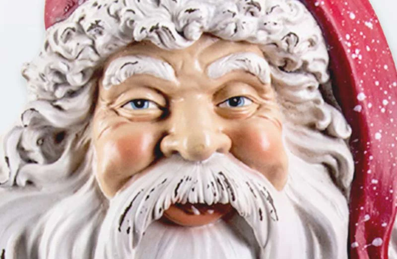Wall Hanging Jolly Santa Clause