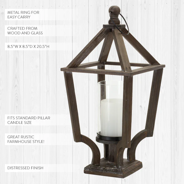 European Street Lamp Candle Lantern