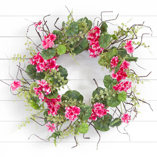 Geranium Wreath