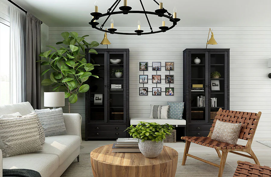 Iron Framed Photo Collage