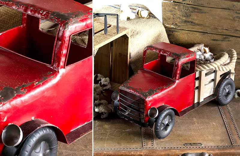 Farm Style Red Truck