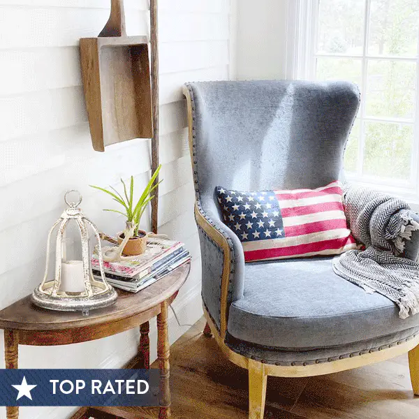 Distressed Cloche Candle Lantern