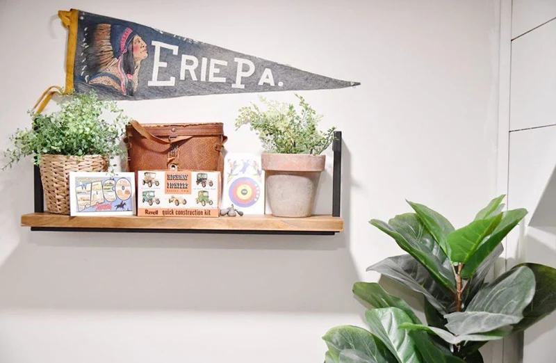 Wooden Floating Shelves, Set of 3