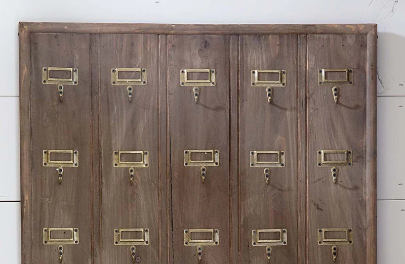 Wooden Key Hook Wall Decor