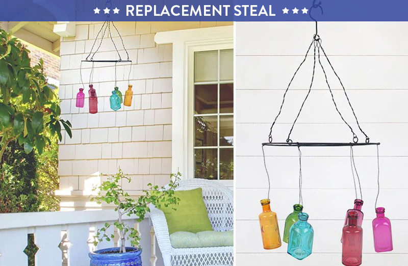 Decorative Glass Bottle Hanger