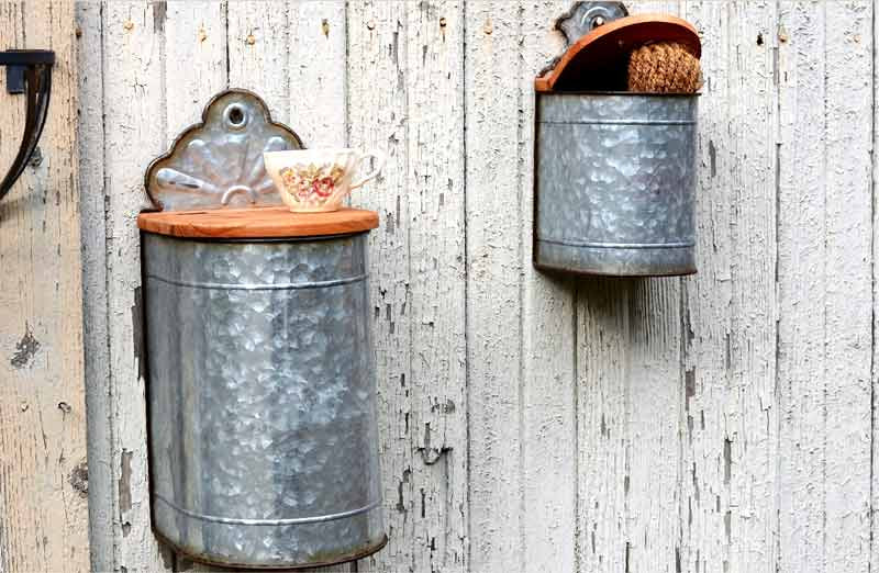 Hanging Galvanized Mailboxes