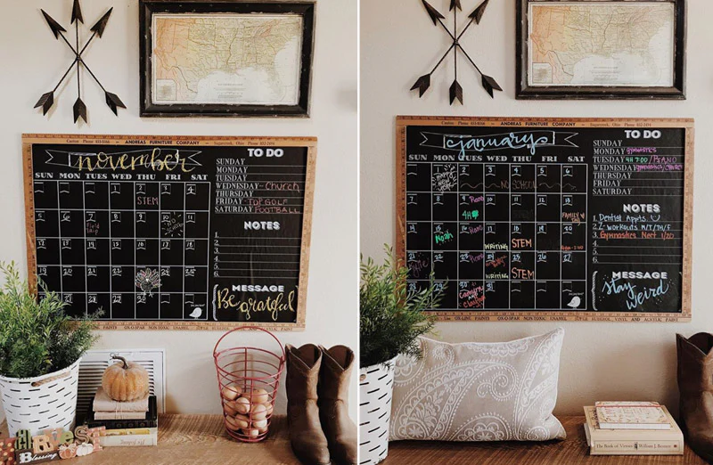 Distressed Framed Map of the South