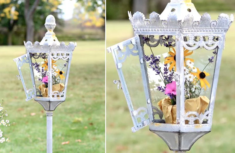 HUGE Standing Post Lantern