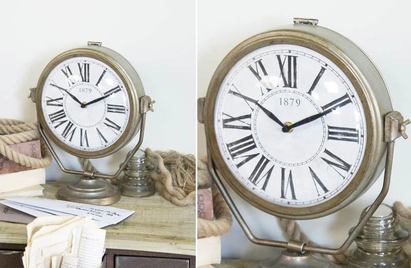Antique Inspired Table Clock