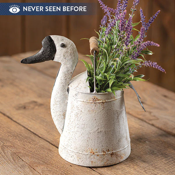 Goose Bucket with Wood Handle