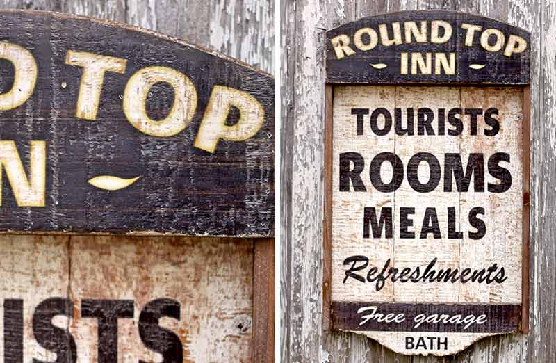 Vintage Inn Sign