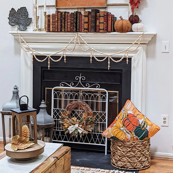 Pumpkins and Squash Throw Pillow