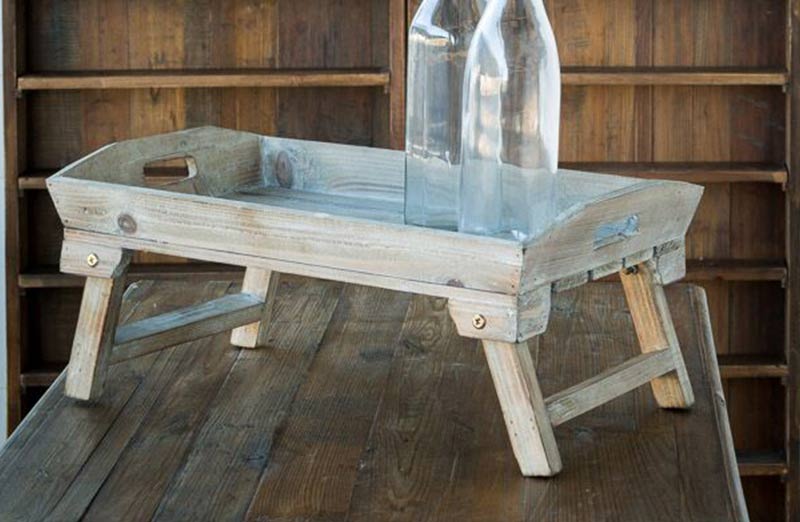 Wooden Breakfast Tray