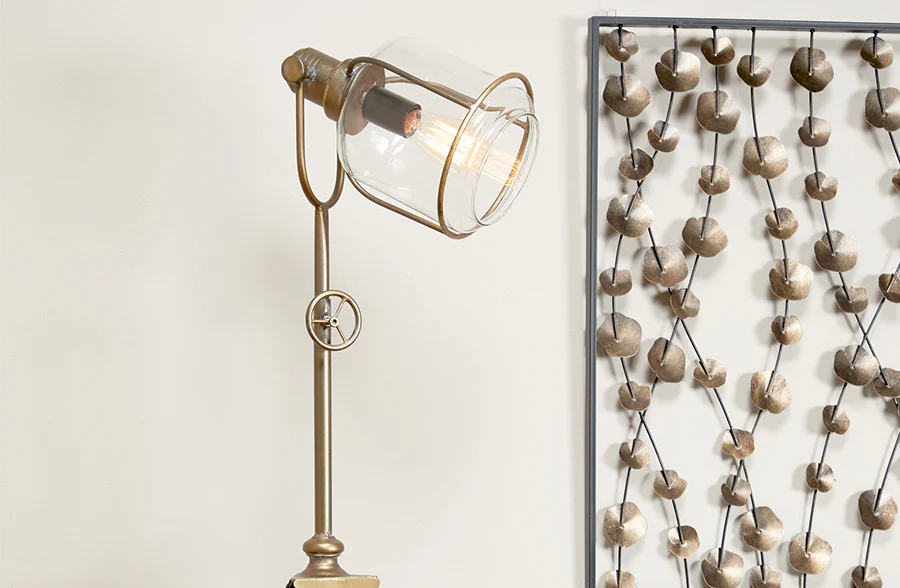 Vintage Photographer's Tripod Floor Lamp